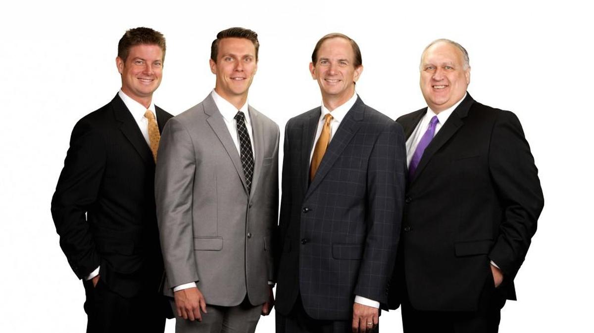Market Advisory Group partners are, from left to right, Matt Goolsby, Jonathon McCoy, Danny Goolsby and Larry Kloefkorn.