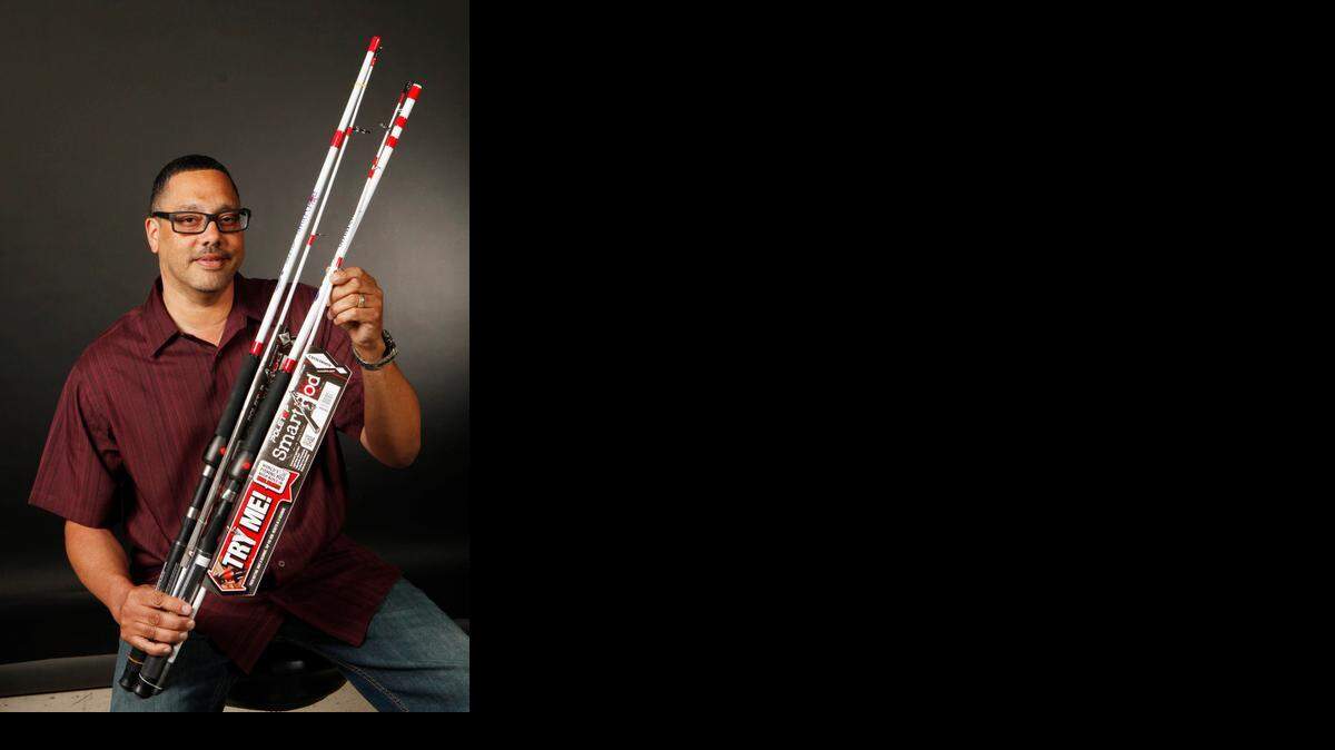 
Ed Hope invented the SmartRod fishing pole, which is now available in select Wal-Mart stores and some Academy Sports and Outdoors stores.
