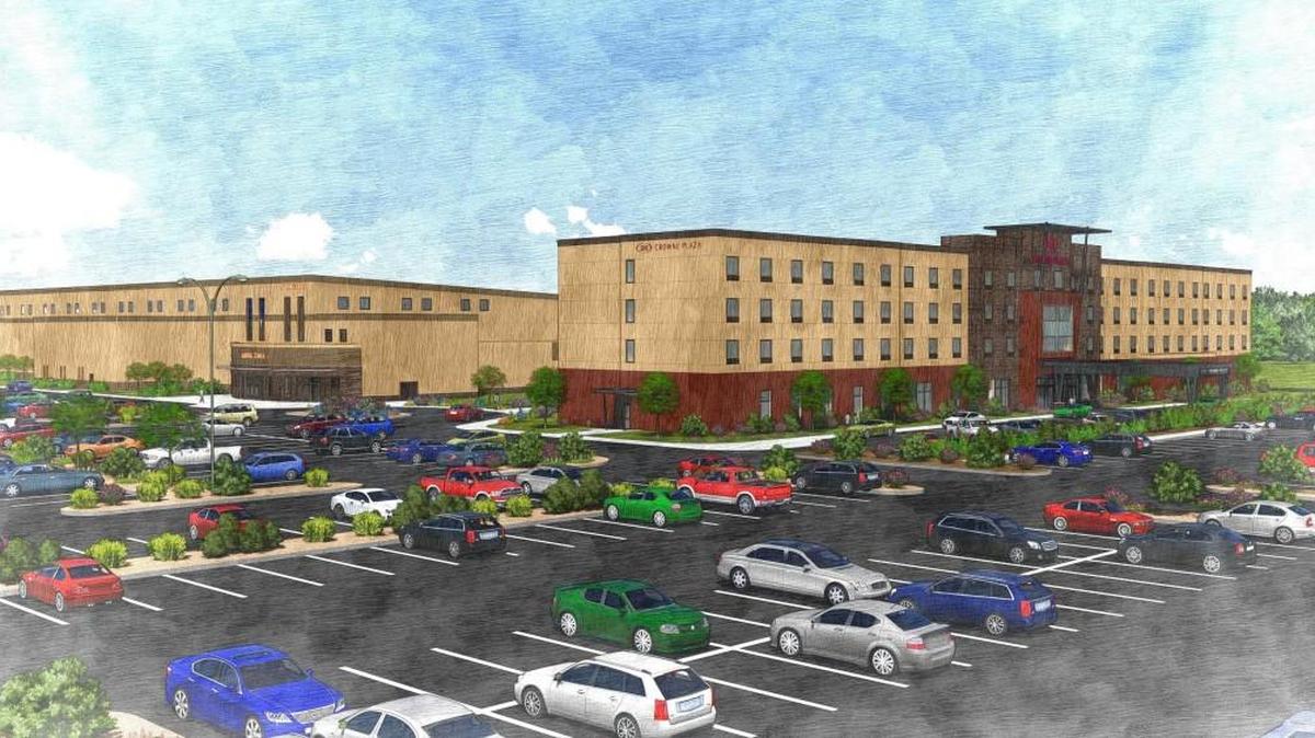 The future aquatic complex is still in the works for Goddard, but financing is slowing the project.