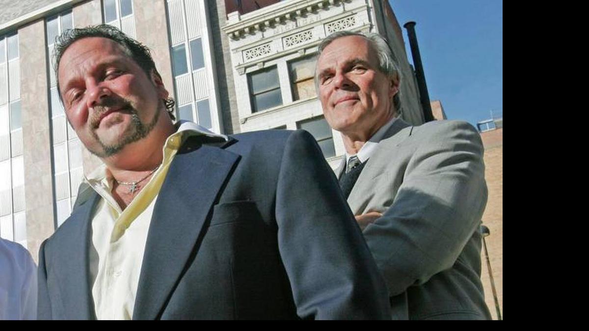 
Key Construction and SPT Architecture have filed a lawsuit seeking money from Minnesota Guys Michael Elzufon and Dave Lundberg, shown in this 2006 file photo, for what the firms say is unpaid work.
