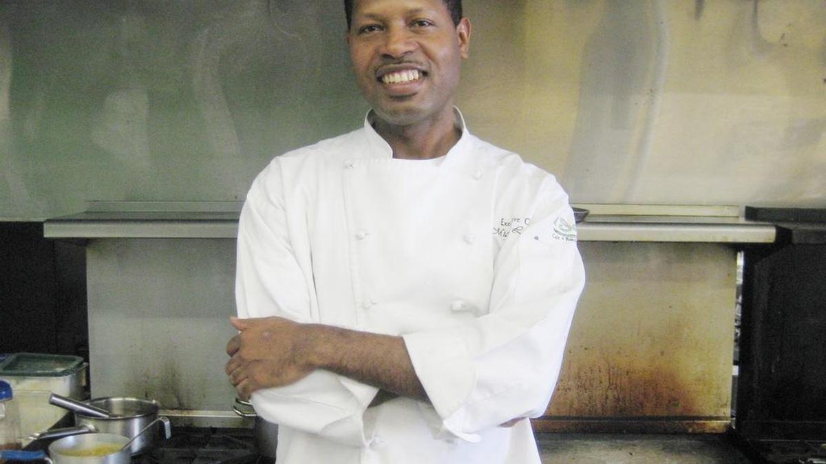 Garden Grill Cafe chef and owner Miguel Larcher is moving to Michigan.