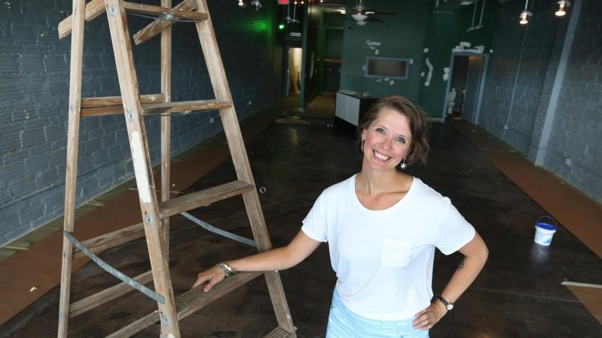 In October, Renee Duxler is opening a resale shop called Aerial next to the Donut Whole on Douglas.