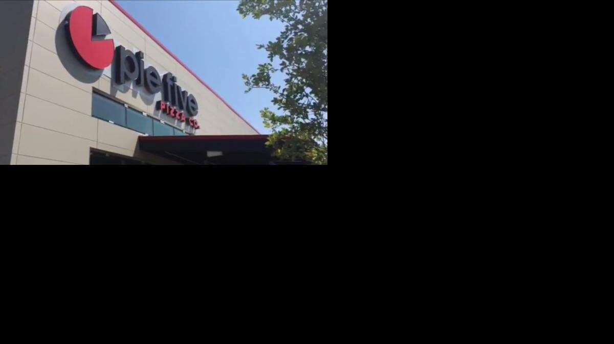
The new Pie Five Pizza location at Maple and Ridge.
