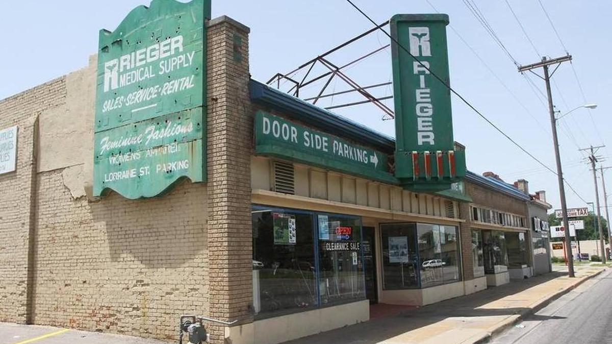 
The former Rieger Medical Supply building will be demolished next year to make way for eventual redevelopment.
