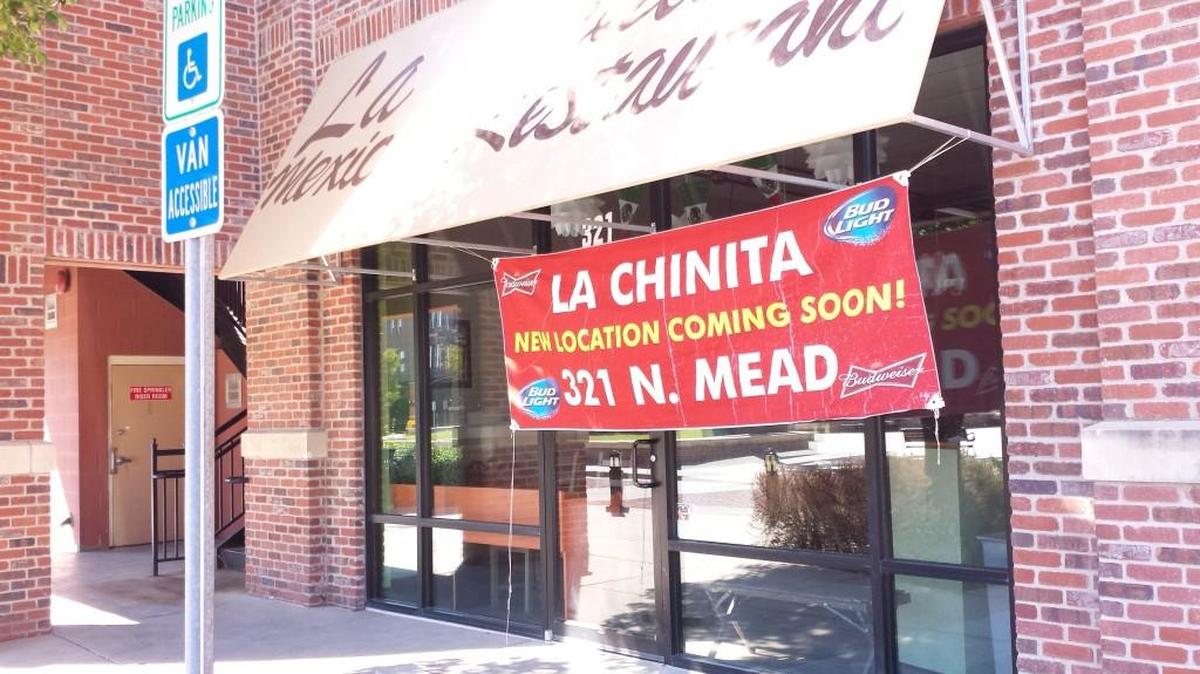 
La Chinita Mexican Restaurant won’t open until Sept. 25.
