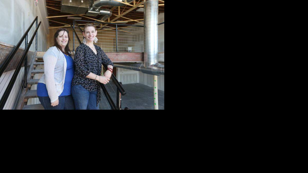 
Harvester Arts founders Kristin Beal, left, and Kate Van Steenhuyse have found the first permanent home for their nonprofit art space. The Old Town space, which is in the center at the northwest corner of First and Washington, will debut this month during Final Friday.
