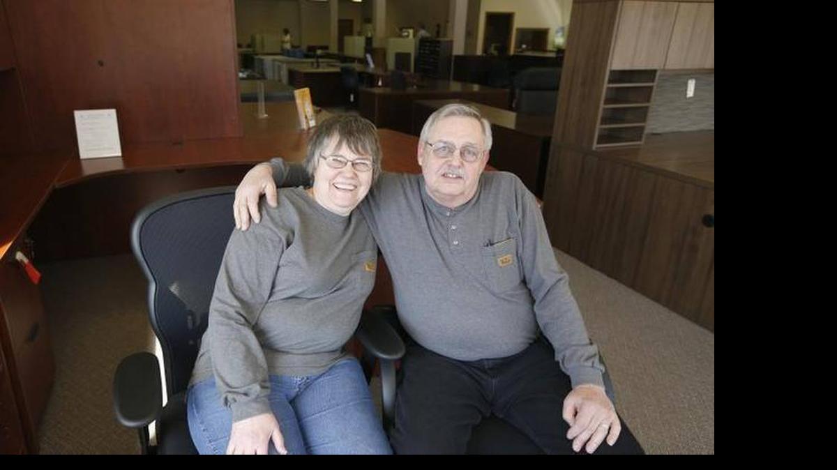 
Janice and Leo P. Schuckman Jr. have set a September closing date for their Crawley’s Office Furniture.
