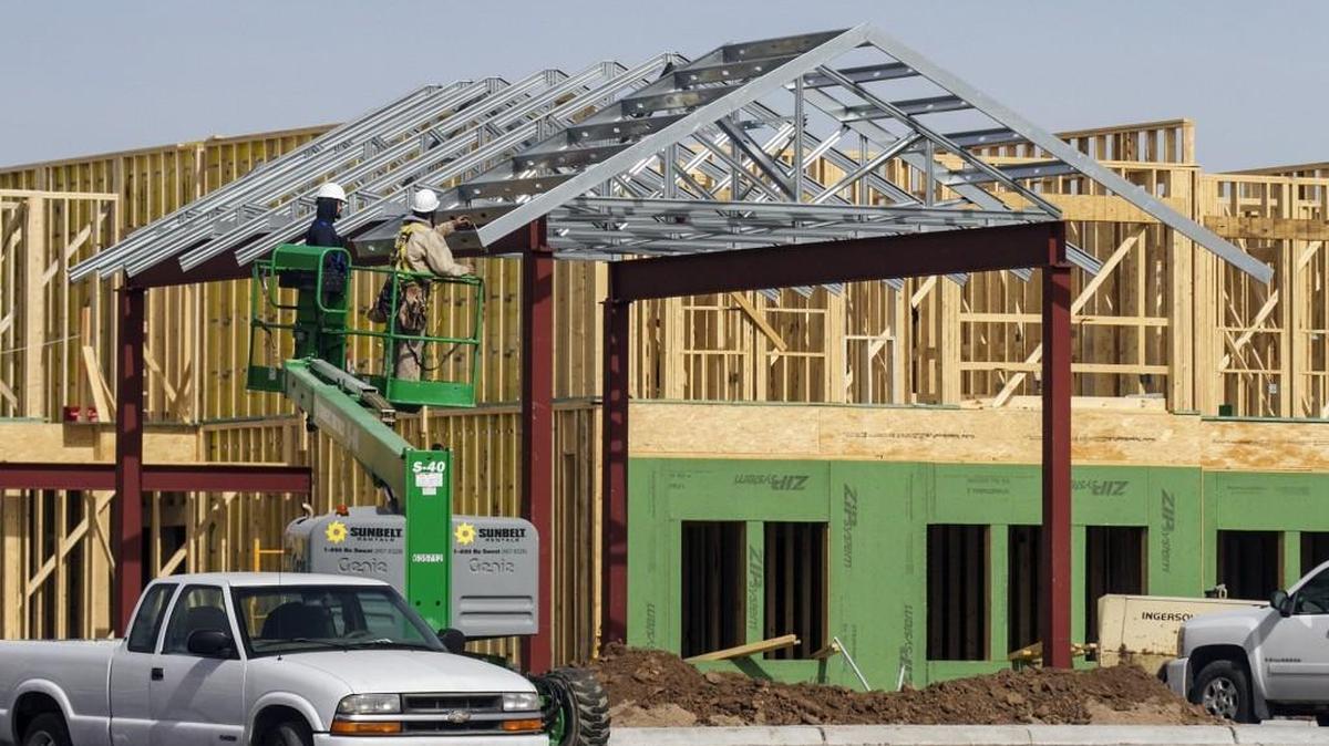 The 4-story Oxford Villa is under construction at 3031 N. Parkdale Circle just west of 29th and Maize Road. The senior living apartments will be ready in September.