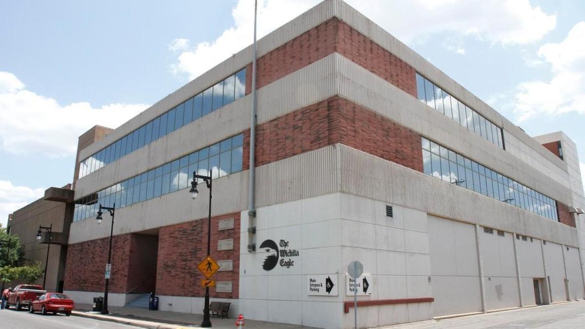 The Wichita Eagle building at 825 E. Douglas.