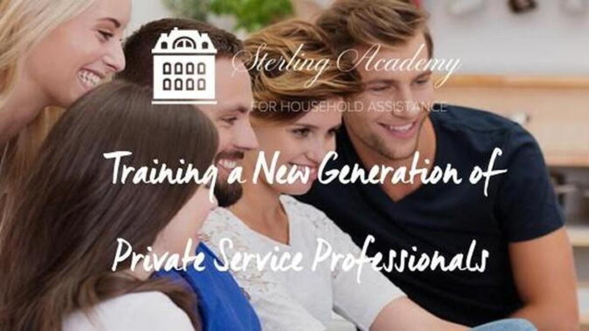 Sterling Academy for Household Assistance is seeking apprentices to work for the company and families who need help managing their households.