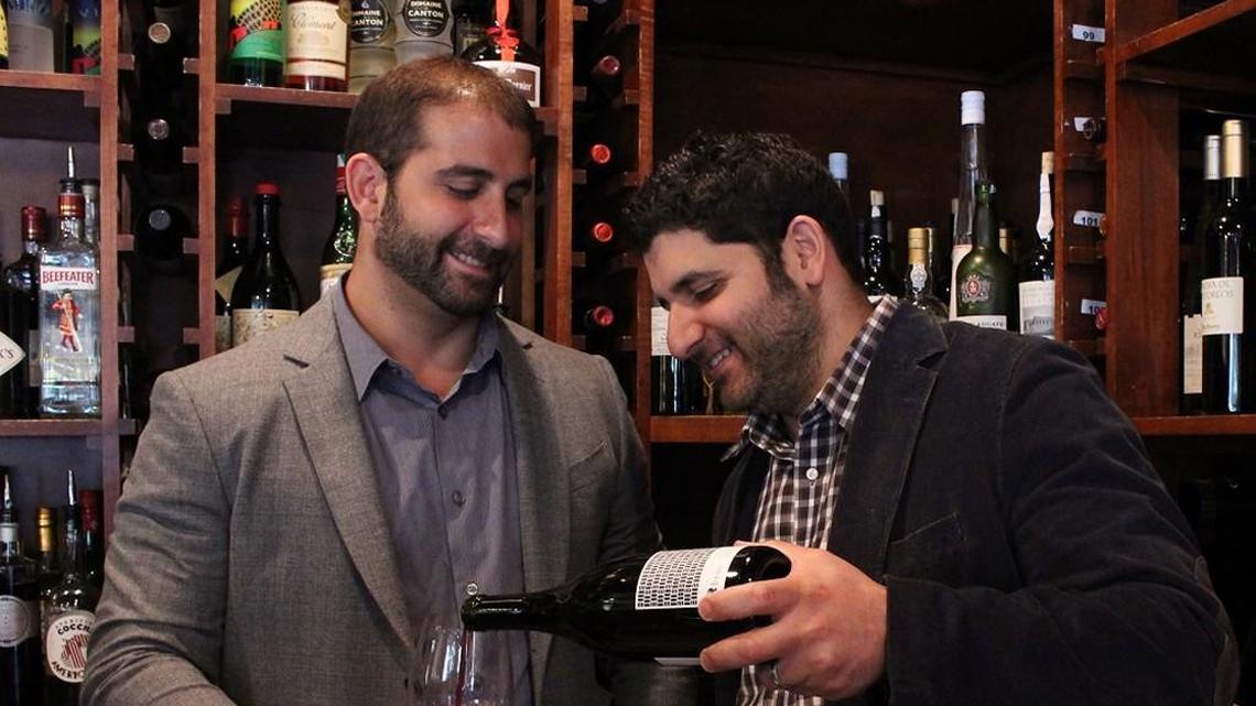 Brent, left, and Brad Steven own the Wine Dive. The restaurant won a Best of Award of Excellence from Wine Spectator.