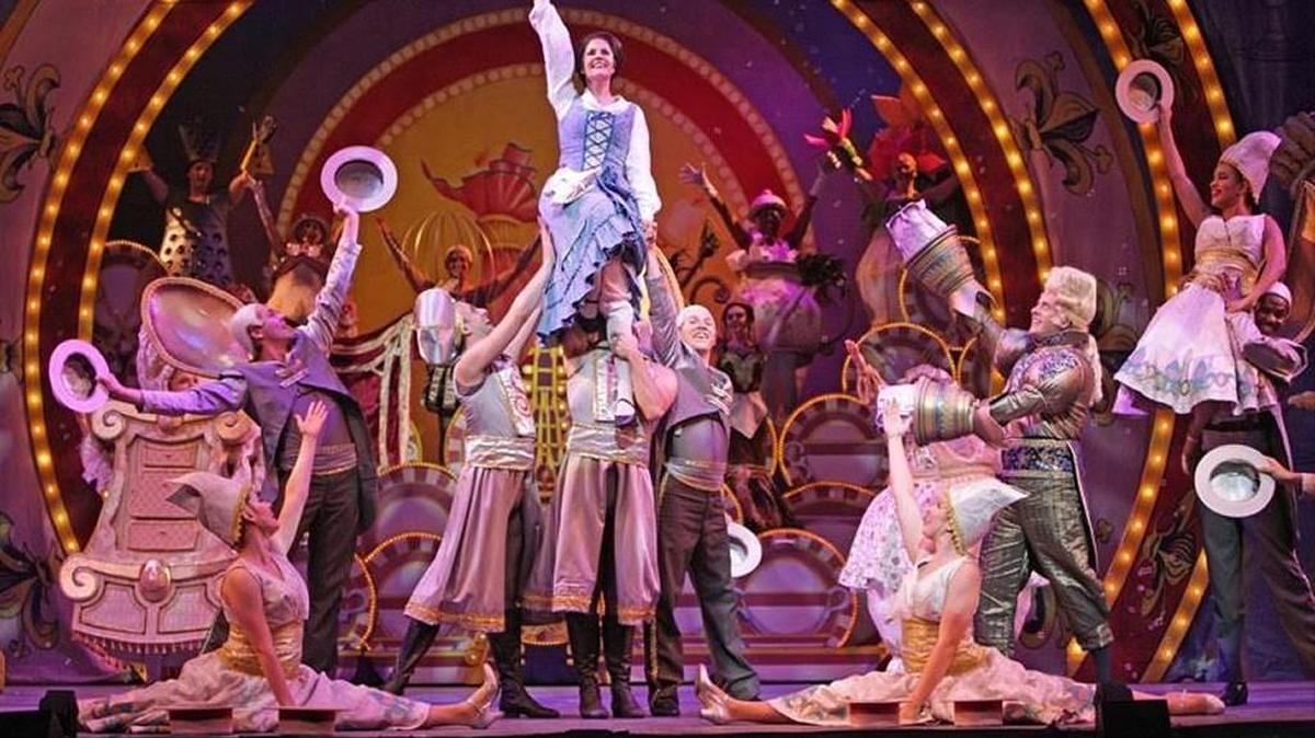 Music Theatre Wichita rents out sets, such as this one from 2016’s “Beauty and the Beast,” and stores them in two warehouses, one of which it owns and one of which it hopes to own.