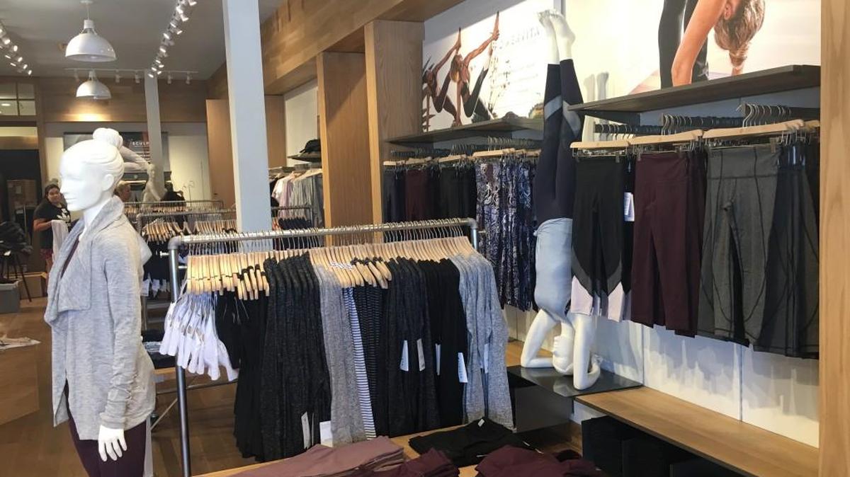 The new Athleta store opens at Bradley Fair on Monday.