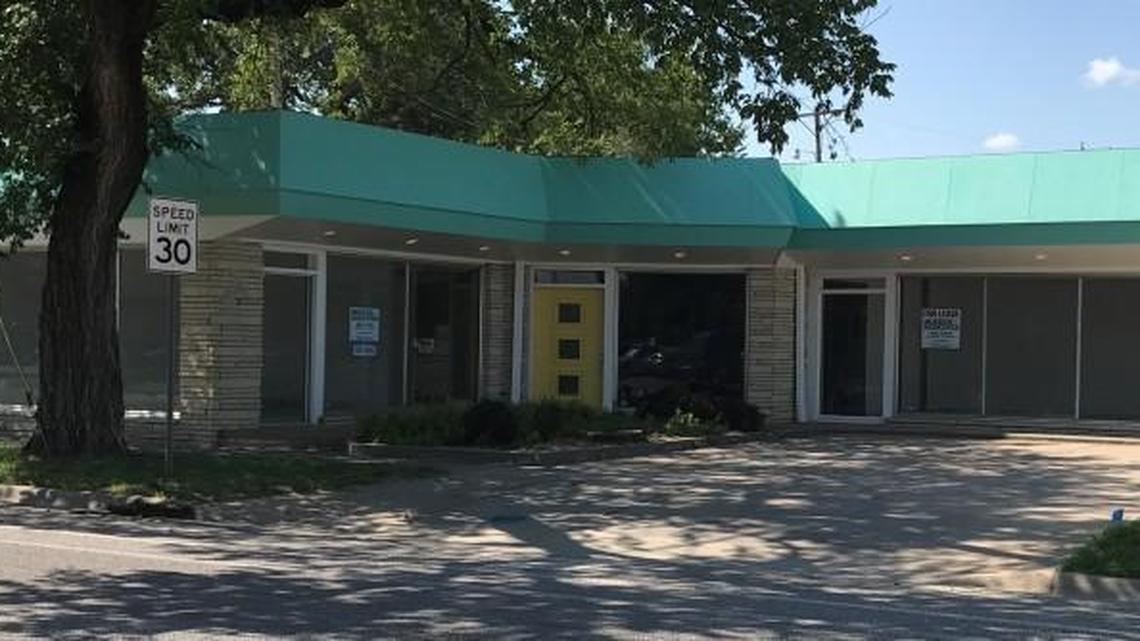Leon Moeder and his son, Daniel, are redeveloping the corner of Second and Hydraulic where this mid-century modern building is and where two new buildings soon will be to the north.