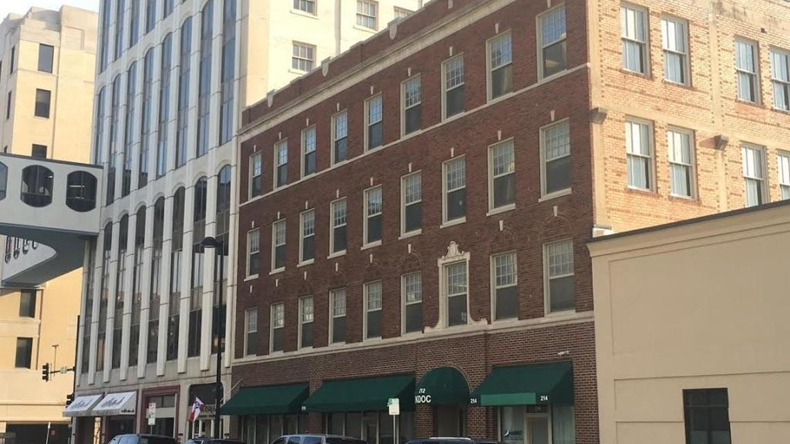 Clark and Sharon Bastian have purchased the Kaufman Building at 212 S. Market, which is about half a block northeast of Fidelity Bank’s headquarters where Clark Bastian is CEO.