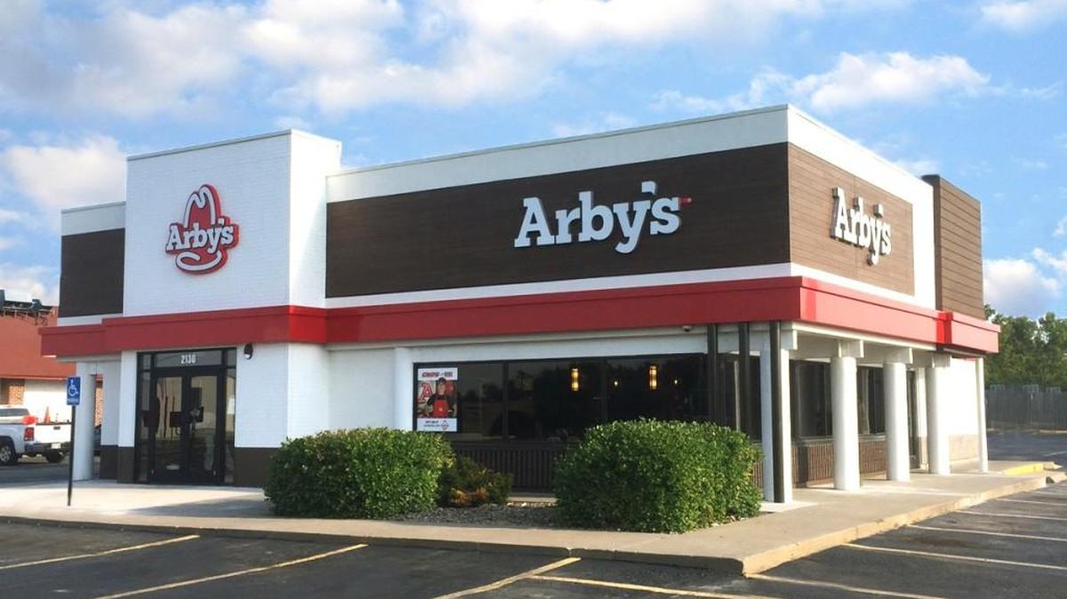 The remodeled Arby’s in the Sweetbriar Shopping Center at 21st and Amidon will reopen on Tuesday.