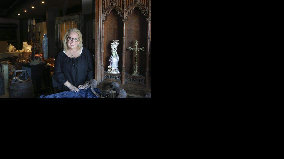 
Robyn Wells decided to call her new Old Town shop Uniquities since it will specialize in unique antiques. 
