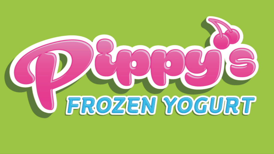This isn’t the finalized logo for the new Pippy’s Frozen Yogurt, but it’ll be something similar.