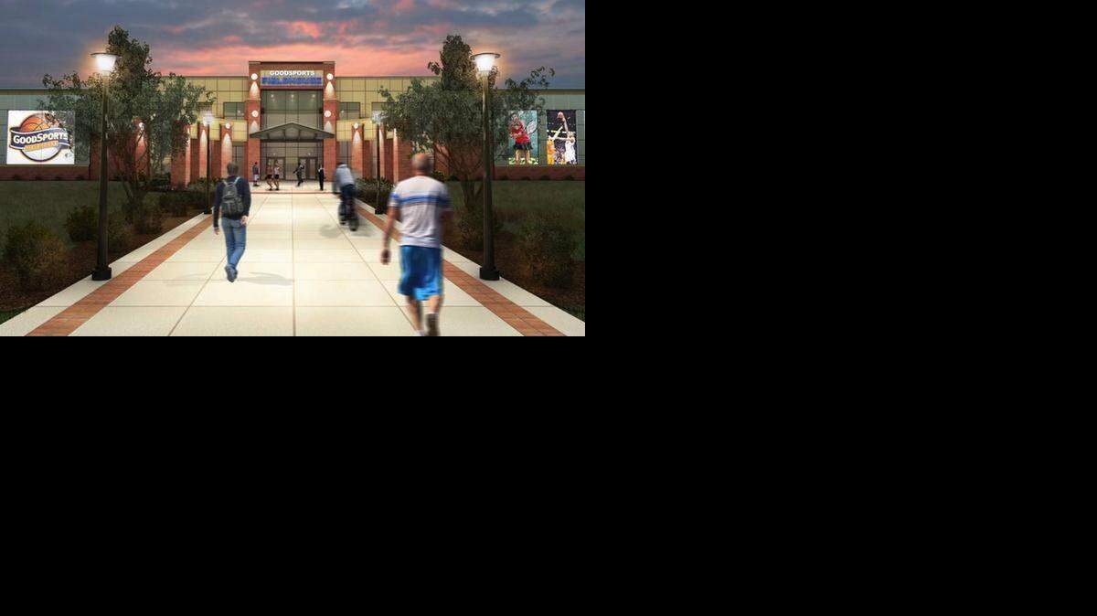 
The GoodSports Fieldhouse is the centerpiece of a $50 million destination tourist development being planned.
