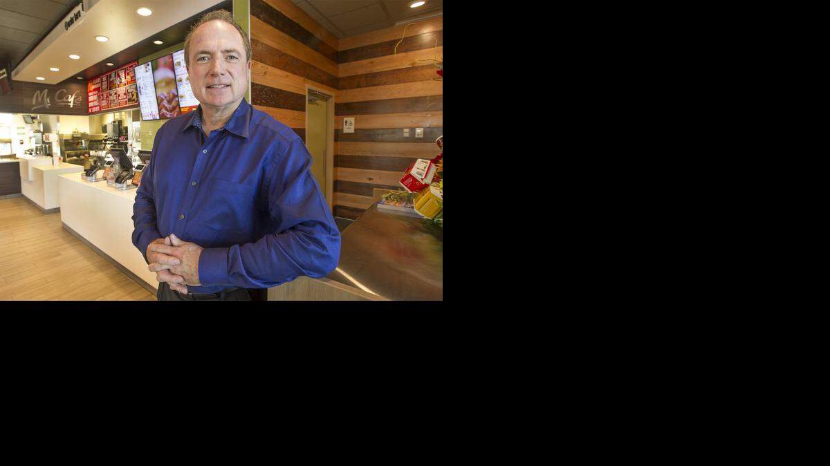 
Matt Raper opened his sixth McDonald’s restaurant, in Regency Lakes at 21st and Greenwich, this week.

