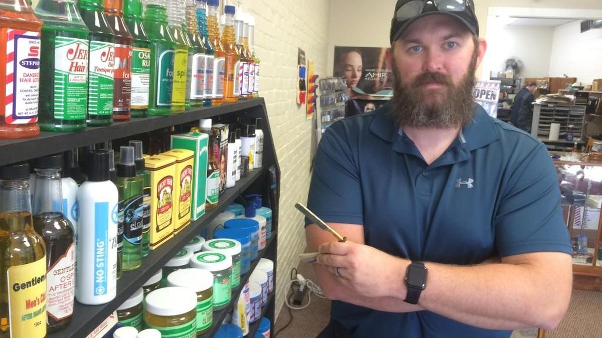 Matt Amos bought Weiss Barber Supply with his best friend after learning its owners planned to close it.