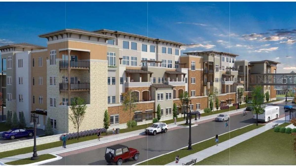 Uptown Landing in College Hill will include 176 apartment units and between 15,000 and 18,000 square feet of retail space.