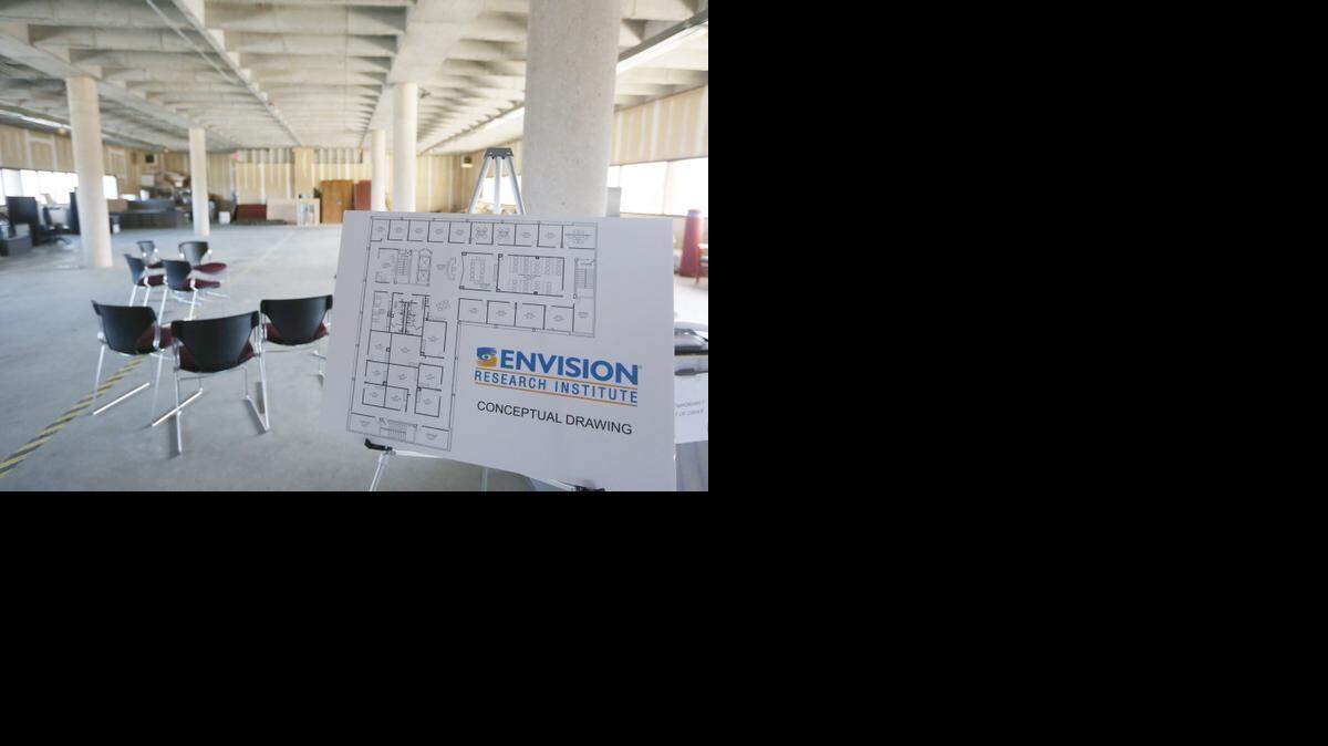 
Envision is building a research institute on the third floor at its 610 N. Main campus. The institute will focus on applied research in the field of vision impairment.
