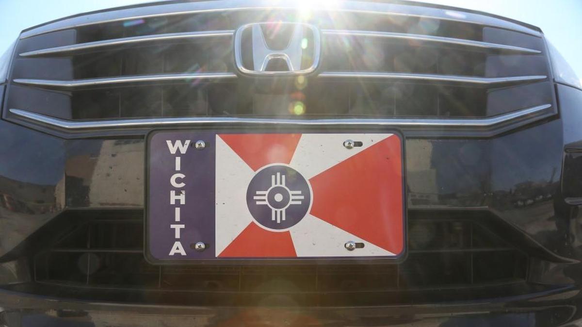 The Wichita flag is showing up in all kinds of places.