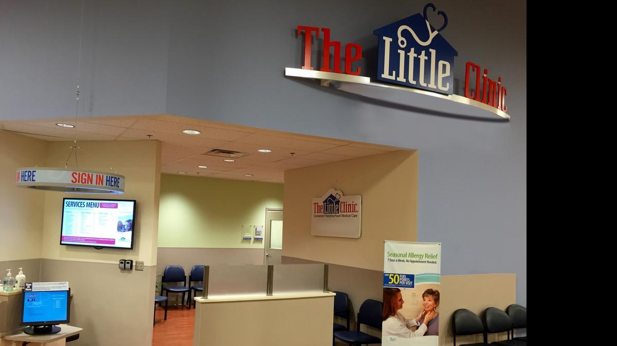 
The Little Clinic locations to open in Wichita-area Dillions in the next couple of months will look similar to this one located in a Kroger store in Ohio. 

