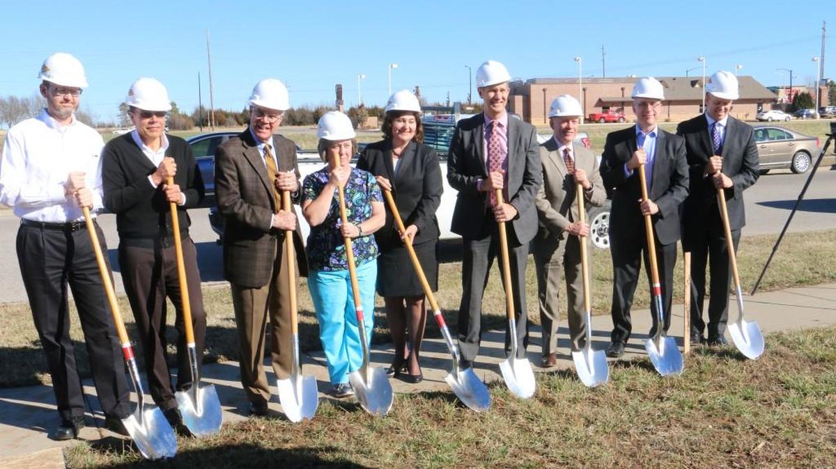 Ground is broken on a new Via Christi Clinic in Derby, an expansion of its current presence in the area.