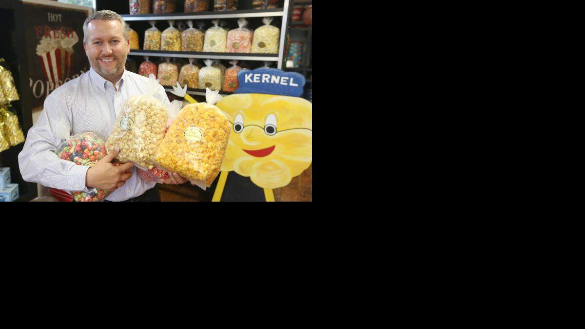 
Tracy Mavis, owner of Kernel’s Popcorn Express at 1101 E. Second St. (September 30, 2014)
