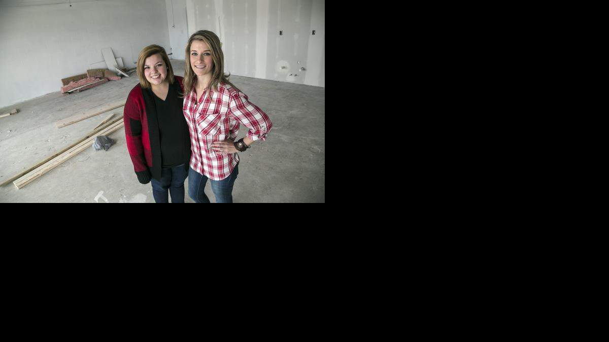 
Rebecca Toth, left, and Amanda Little are opening Silvery Coffee & Bakery in Derby. 
