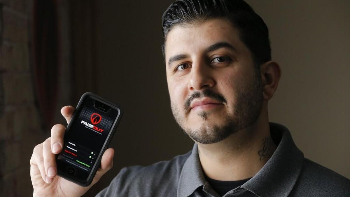 Carlos Fernandez, one of the developers of Page-Out, an app for volunteer fire departments, is one of several area entrepreneurs who have received a Pipeline fellowship.
