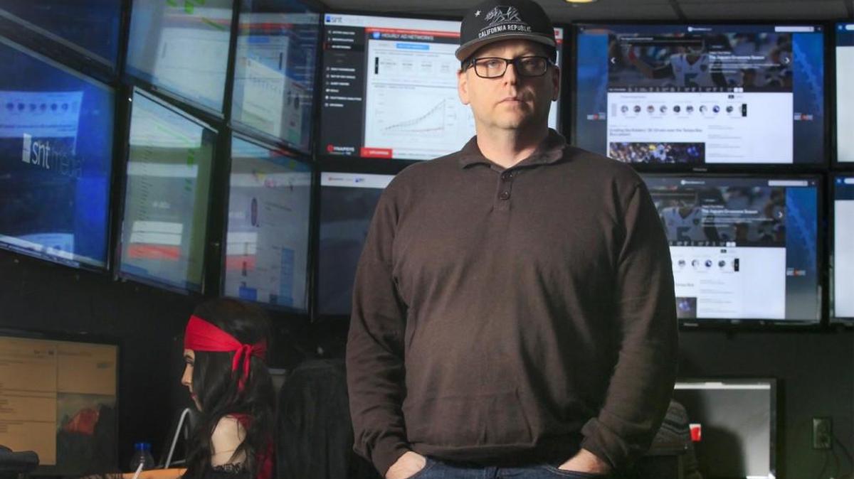Kevin Owens and his high-tech company, SNT Media, are expanding to take over two more floors in the High Touch building at William and Main. (Oct. 31, 2016)