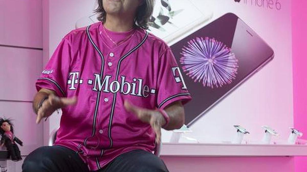 
John Legere, president and CEO of T-Mobile

