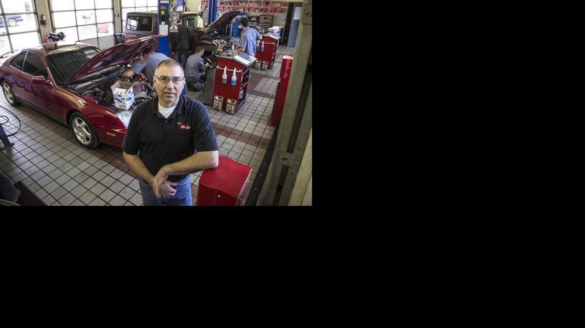 
Terry Ens now owns Lou’s Oil Spot on Maize Road. He advises those thinking of buying a business to be prepared to work long and hard. 
