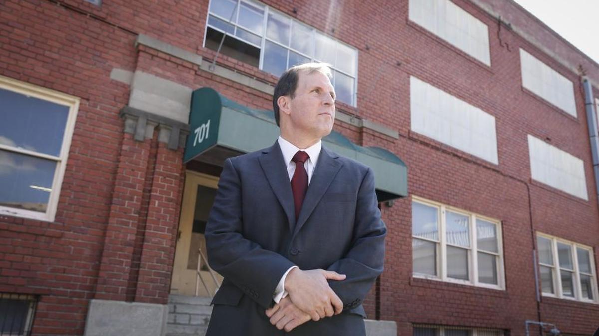 Patrick Ahern, an agent with NAI Martens, helped sell the building at 701 E. Second St., one of the last undeveloped buildings in Old Town.
