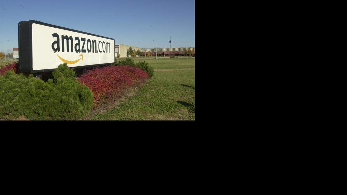
The Amazon.com distribution warehouse is in an industrial park north of Coffeyville.

