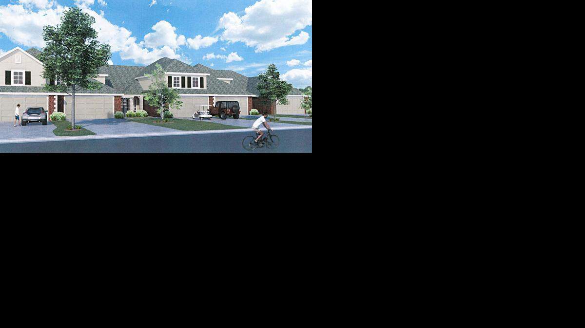 
This illustration shows the planned Highlands at Terradyne, a gated community in Andover near Terradyne Country Club with about 40 townhouses. 
