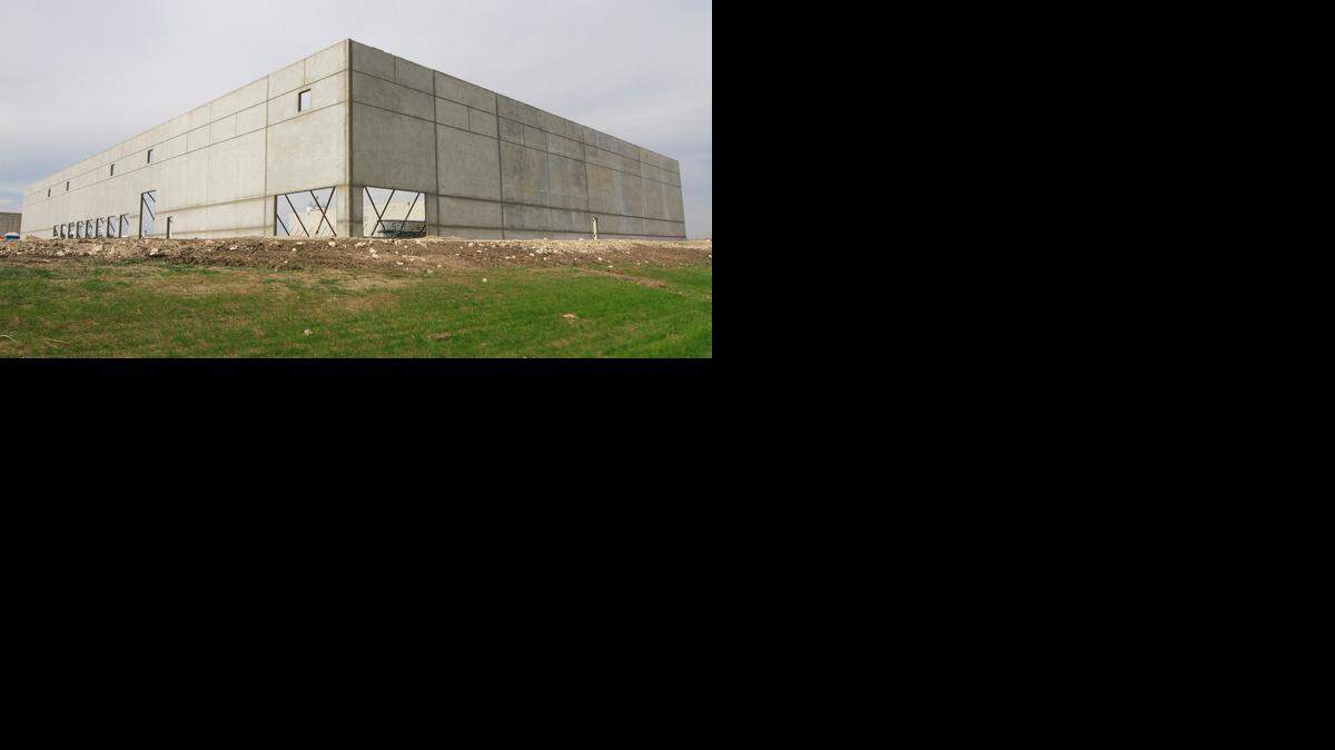 
A 108,000-square-foot warehouse is under construction at 3144 N. Ohio in north Wichita. 
