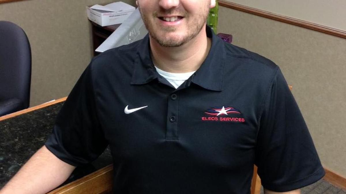 Trey Hall started Eleos Services – which he describes as a “compassionate” collection agency – in July.