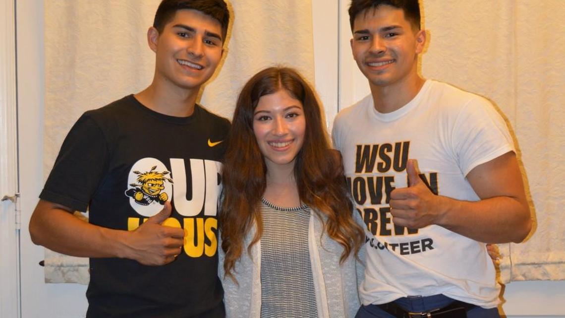 Ernie Cisneros, left, Jocelyn Galicia and Jose Cisneros started Mobile Car Tune, an automotive maintenance business that comes to customers, in 2016.
