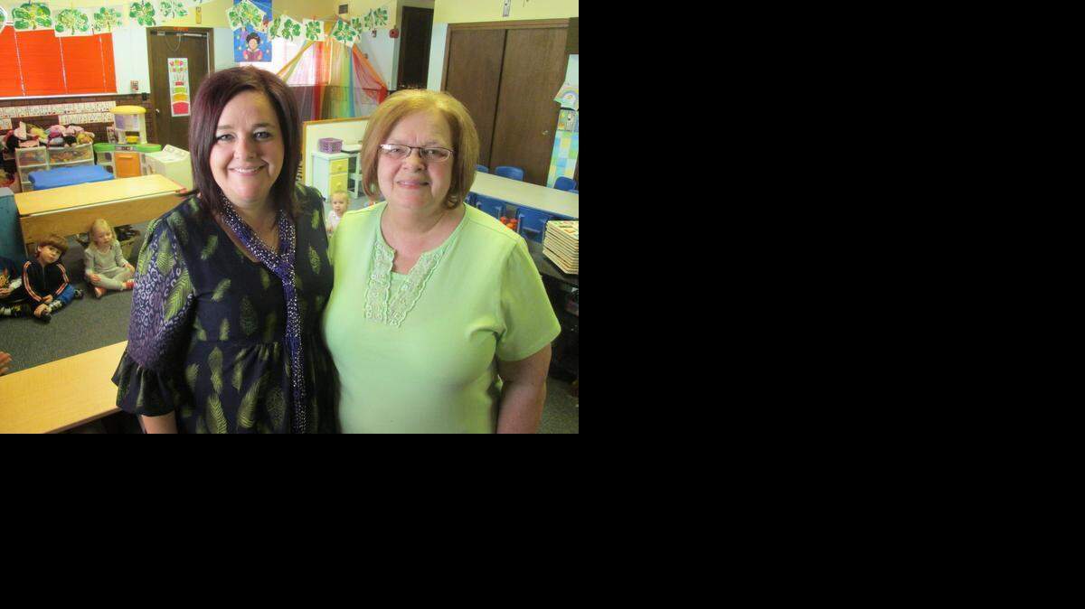 
Dawn Murphy, left, is the owner of West Street Toy Box, a child care center that she bought from her mother, Deanna Murphy. The center was started by her grandparents.
