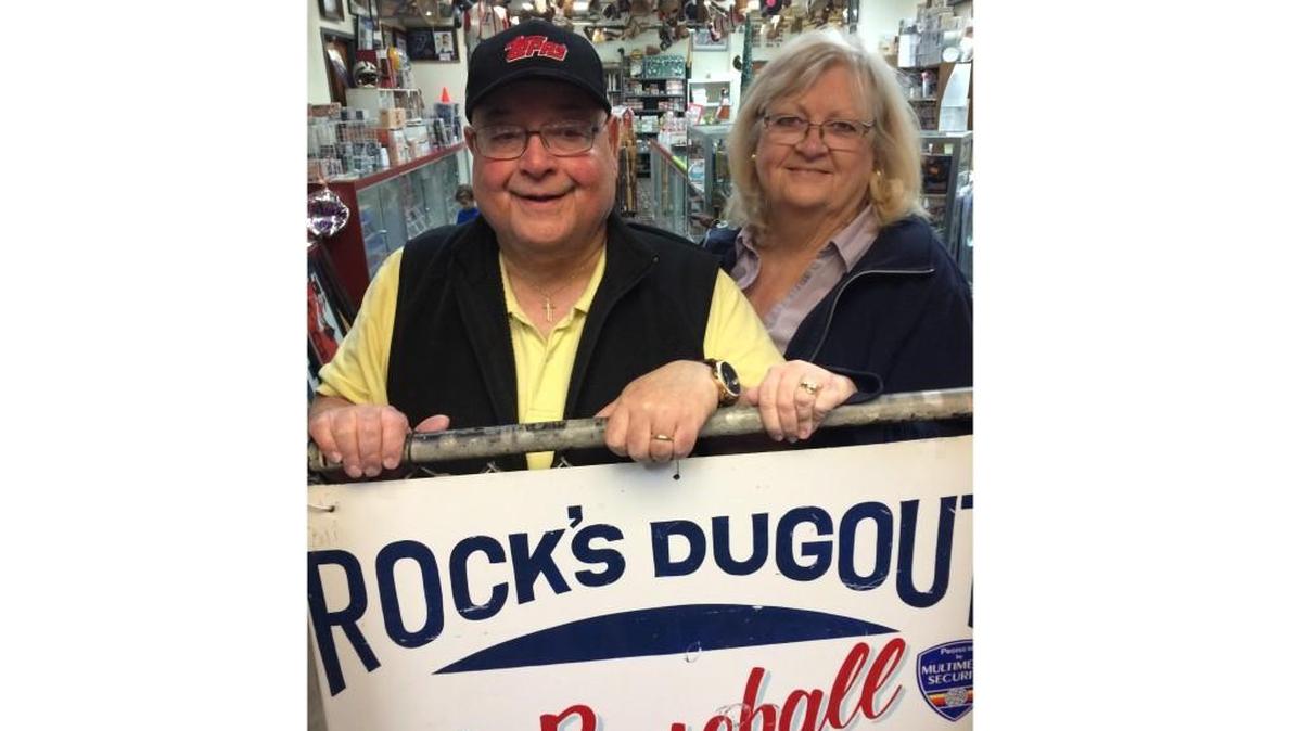 Joseph “Rock” Ruocco, along with his wife, Cathy, has operated Rock’s Dugout Sports Cards And Memorabilia from two different east Wichita locations over four decades.