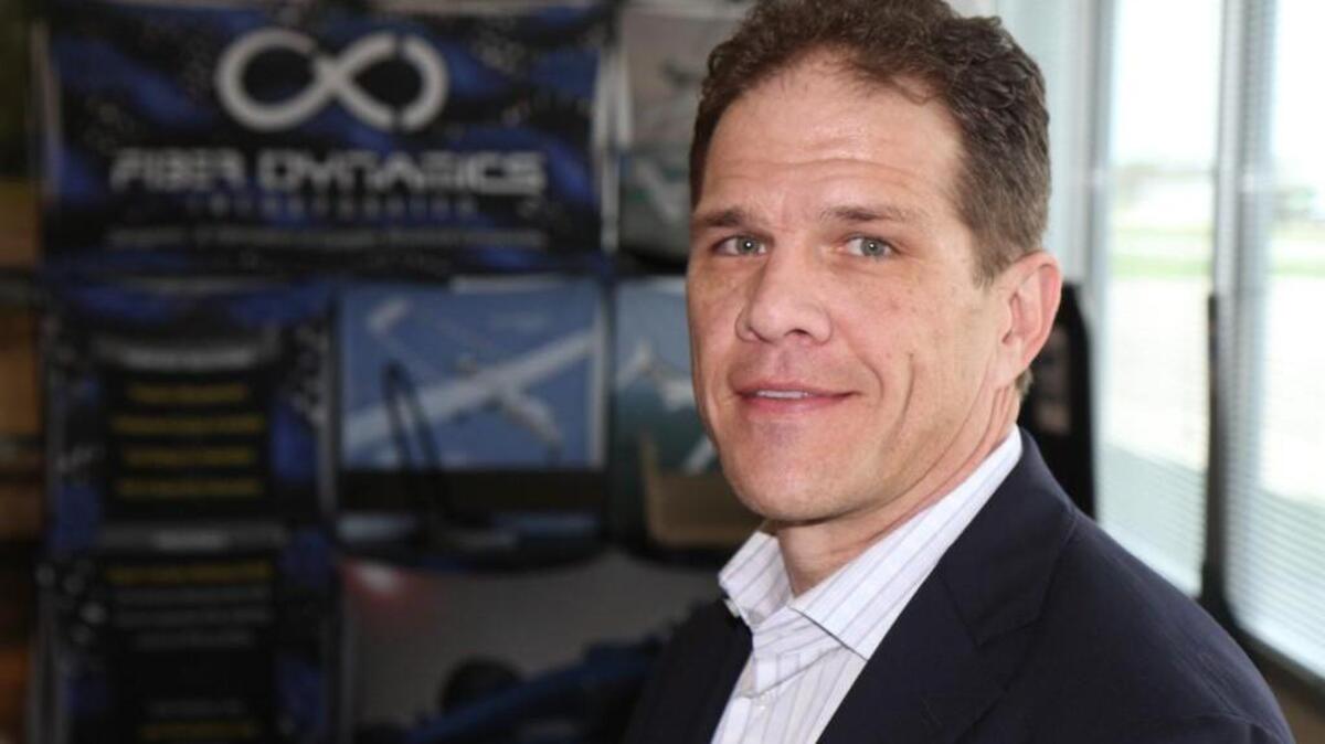 Darrin Teeter, CEO of Fiber Dynamics.