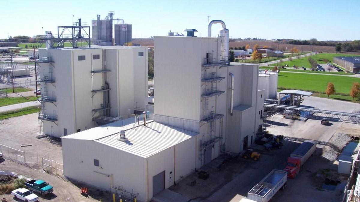 Cargill’s new biodiesel plant at 1401 N. Mosely will look similar to this one in Iowa Falls, Iowa.