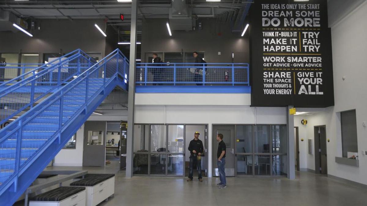 The GoCreate makerspace on WSU’s Innovation Campus will open April 8.