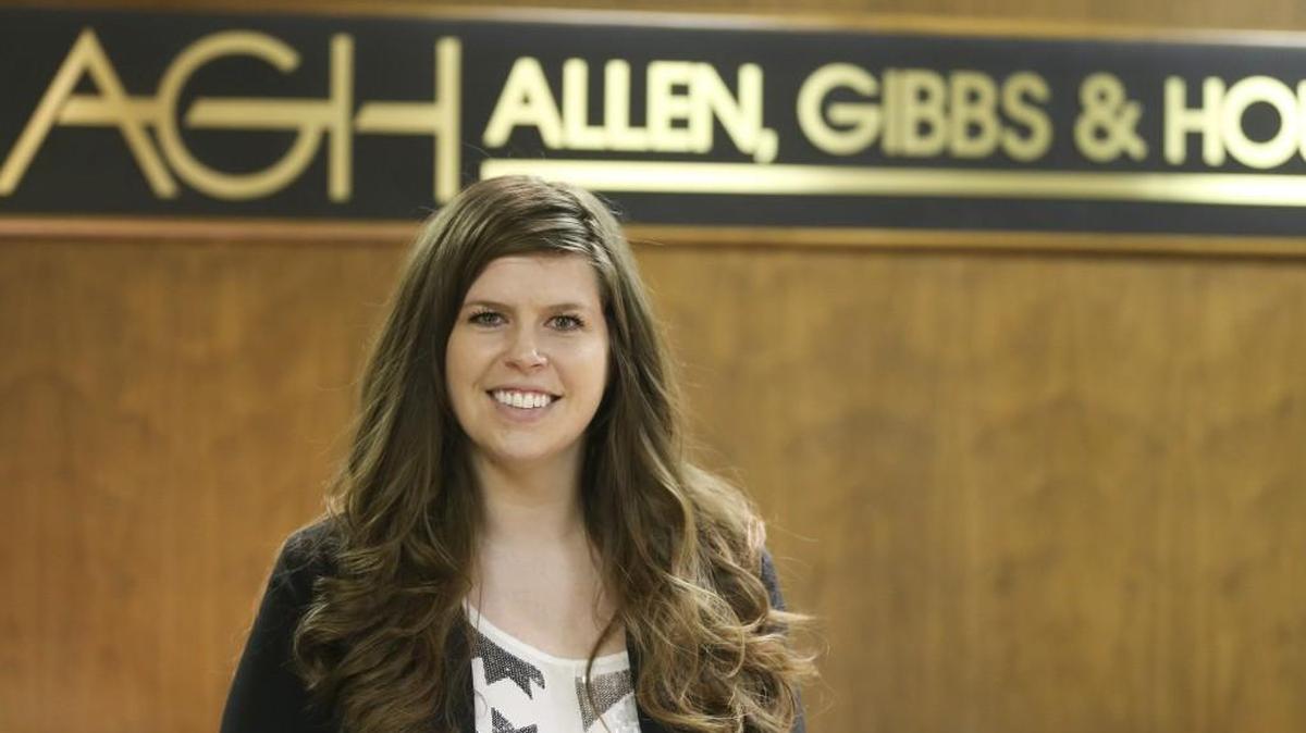Ellen Decker, a tax accountant at Allen Gibbs and Houlik. (March 3, 2016)
