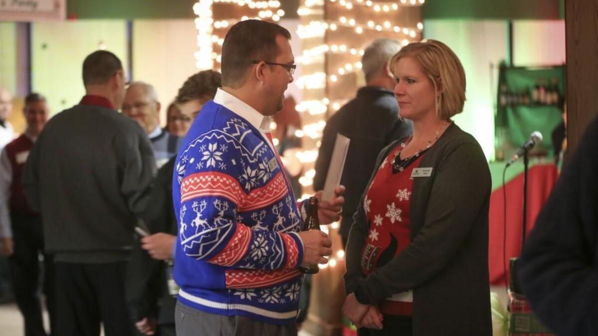 High Touch Inc. hosted an office holiday party for customers on the first floor of its downtown office building last week. The week before, it hosted a party for its 135 Wichita employees and their spouses at Botanica.