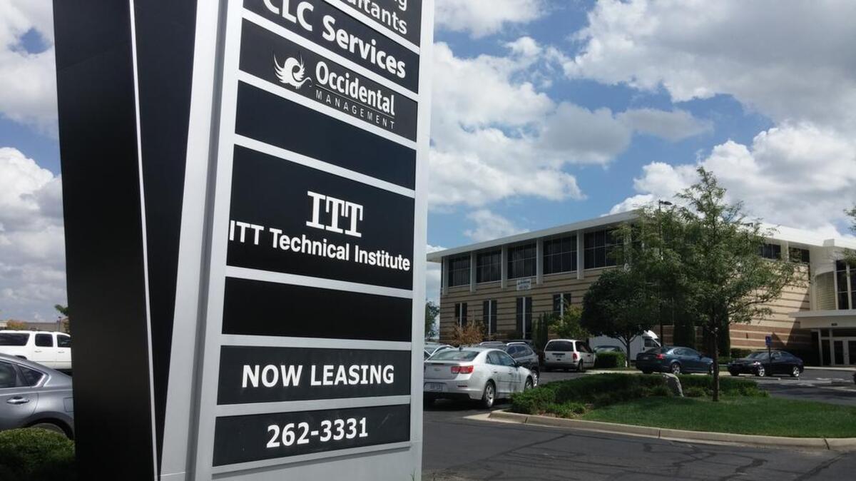 The ITT Technical Institute, at 8111 E. 32nd St. N. in Wichita, shut down in 2016 when the company went bankrupt amid allegations of student loan abuse.
